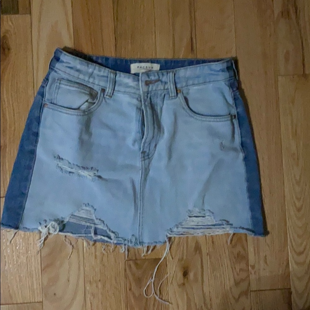 Pacsun light blue jeans shorts
